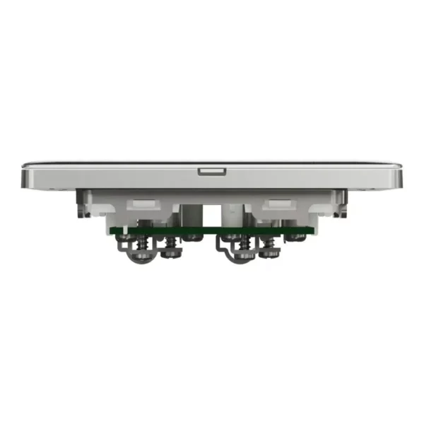 Schneider TV/FM socket, Unica X, 2 gangs, with TV-R module, Stainless Steel ,NUX32TVFMM_SS - Image 7
