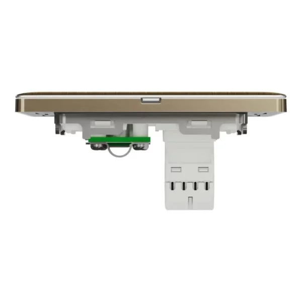 Schneider TV and Data socket, Unica X, 2 gangs, shuttered, Antique Bronze ,NUX32TVRJ6_AB - Image 7