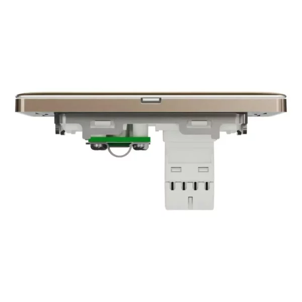 Schneider TV and Data socket, Unica X, 2 gangs, shuttered, Dark Bronze ,NUX32TVRJ6_DB - Image 7