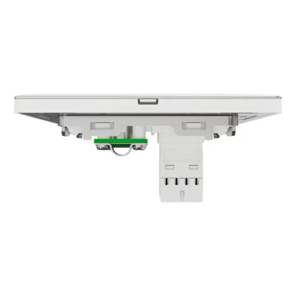 Schneider TV and Data socket, Unica X, 2 gangs, shuttered, Painted White ,NUX32TVRJ6_PW - Image 7