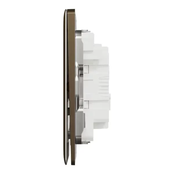 Schneider Switch, Unica X, 1 way, 16AX, 250V, 3 gangs, Antique Bronze ,NUX33_1_AB - Image 4