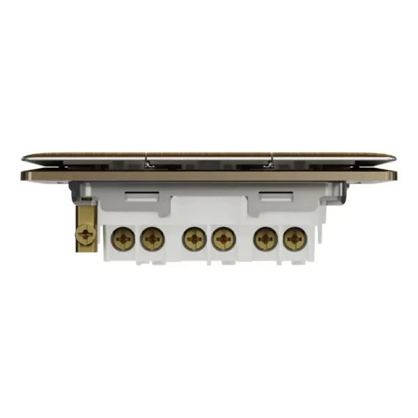 Schneider Switch, Unica X, 1 way, 16AX, 250V, 3 gangs, Antique Bronze ,NUX33_1_AB - Image 7