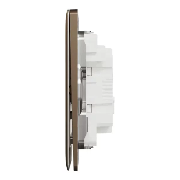 Schneider Switch, Unica X, 1 way, 16AX, 250V, 3 gangs, Dark Bronze ,NUX33_1_DB - Image 4