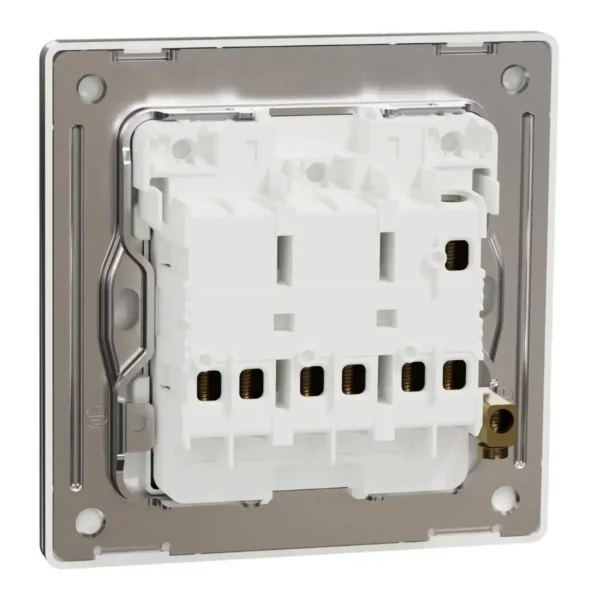 Schneider Switch, Unica X, 1 way, 16AX, 250V, 3 gangs, Dark Bronze ,NUX33_1_DB - Image 8