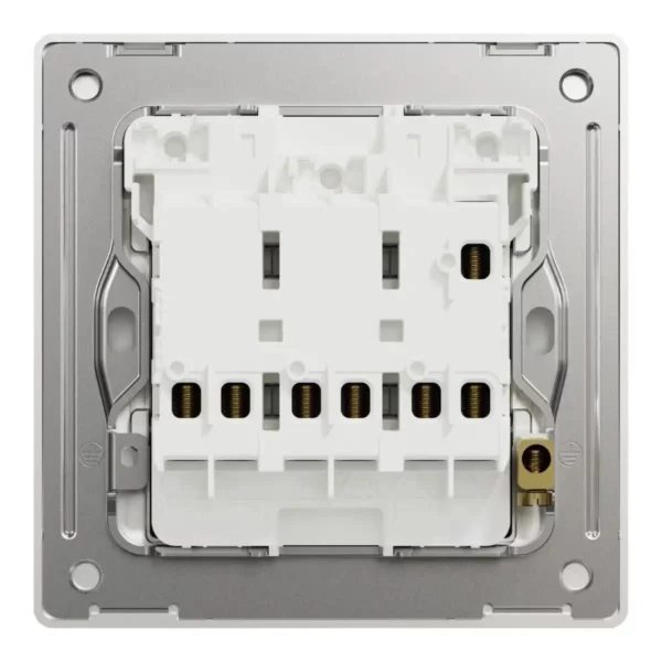 Schneider Switch, Unica X, 1 way, 16AX, 250V, 3 gangs, Dark Grey ,NUX33_1_DG - Image 3