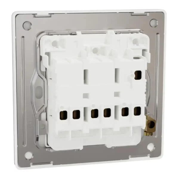 Schneider Switch, Unica X, 1 way, 16AX, 250V, 3 gangs, Painted White ,NUX33_1_PW - Image 8
