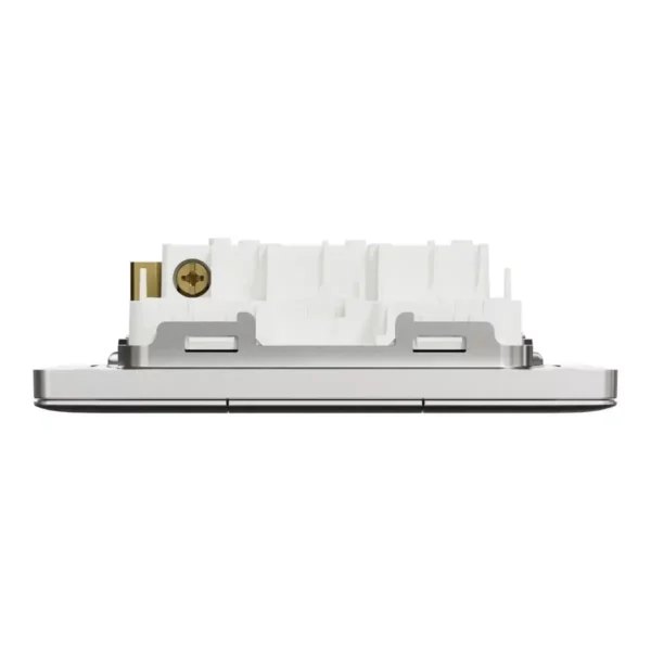 Schneider Switch, Unica X, 1 way, 16AX, 250V, 3 gangs, Stainless Steel ,NUX33_1_SS - Image 6