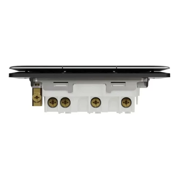 Schneider Switch, Unica X, 1 way, 16AX, 250V, 3 gangs, with LED,Jet Black, NUX33_1N_JB - Image 7