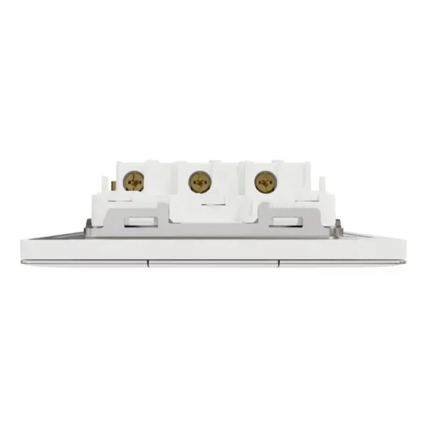 Schneider Switch, Unica X, 1 way, 16AX, 250V, 3 gangs, with LED, Painted White, NUX33_1N_PW - Image 6