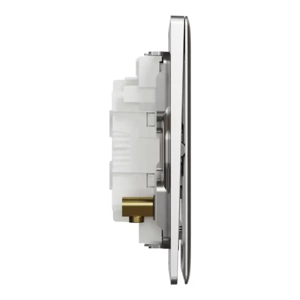 Schneider Switch, Unica X, 1 way, 16AX, 250V, 3 gangs, with LED, Stainless Steel ,NUX33_1N_SS - Image 5