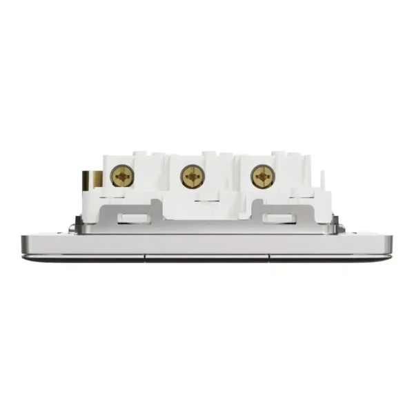 Schneider Switch, Unica X, 1 way, 16AX, 250V, 3 gangs, with LED, Stainless Steel ,NUX33_1N_SS - Image 6