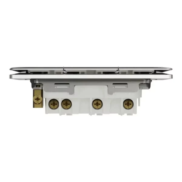 Schneider Switch, Unica X, 1 way, 16AX, 250V, 3 gangs, with LED, Stainless Steel ,NUX33_1N_SS - Image 7