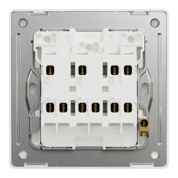 Schneider Switch, Unica X, 2 way, 16AX, 250V, 3 gangs,Jet Black ,NUX33_2_JB - Image 3