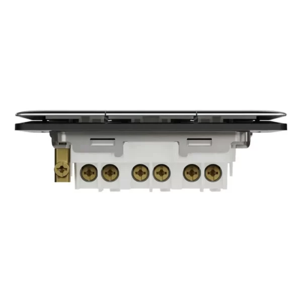 Schneider Switch, Unica X, 2 way, 16AX, 250V, 3 gangs,Jet Black ,NUX33_2_JB - Image 7