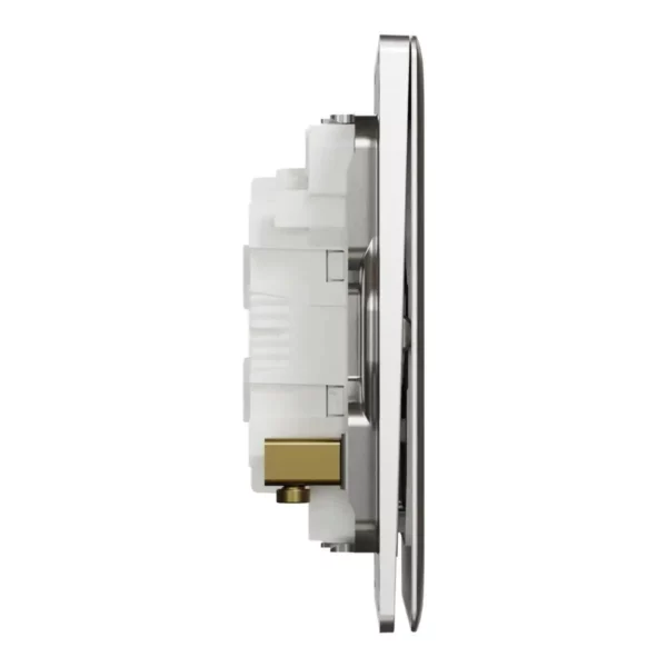 Schneider Switch, Unica X, 2 way, 16AX, 250V, 3 gangs, Stainless Steel ,NUX33_2_SS - Image 5