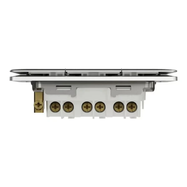 Schneider Switch, Unica X, 2 way, 16AX, 250V, 3 gangs, Stainless Steel ,NUX33_2_SS - Image 7