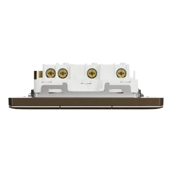 Schneider Switch, Unica X, 2 way, 16AX, 250V, 3 gangs, with LED, Antique Bronze ,NUX33_2N_AB - Image 6