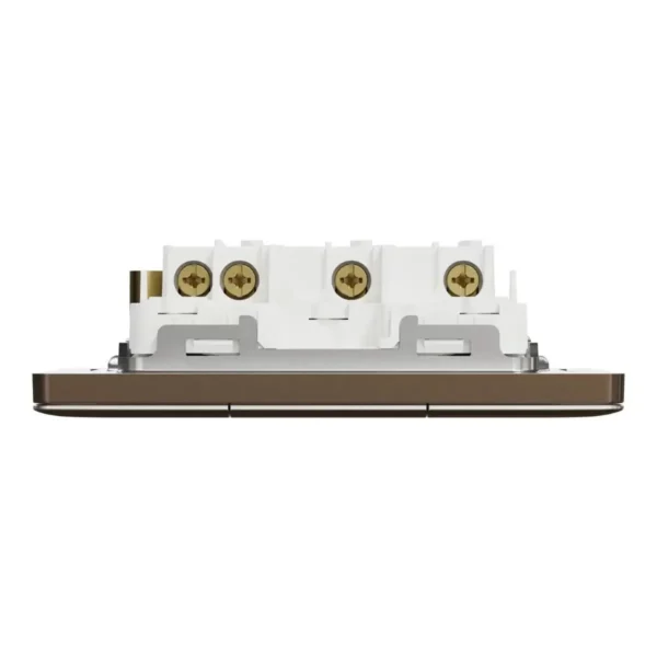 Schneider Switch, Unica X, 2 way, 16AX, 250V, 3 gangs, with LED, Dark Bronze ,NUX33_2N_DB - Image 6