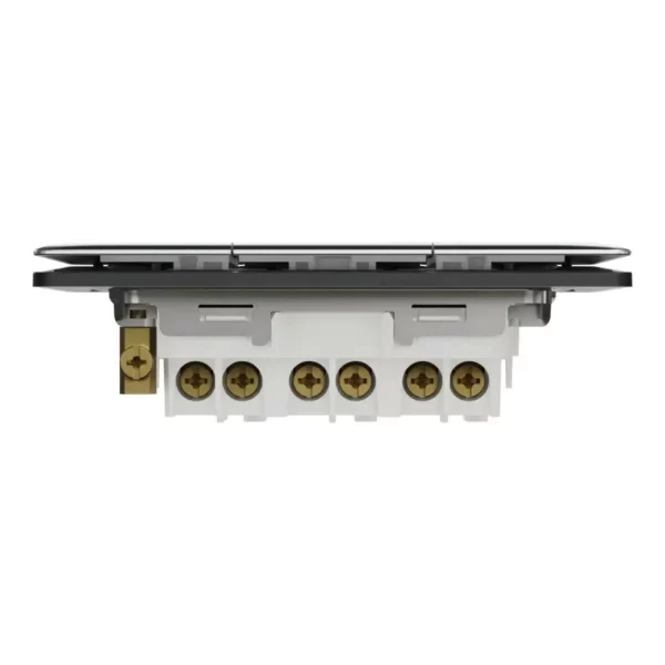 Schneider Switch, Unica X, 2 way, 16AX, 250V, 3 gangs, with LED, Dark Grey ,NUX33_2N_DG - Image 7