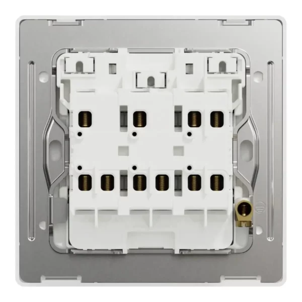 Schneider Switch, Unica X, 2 way, 16AX, 250V, 3 gangs, with LED,Jet Black ,NUX33_2N_JB - Image 3
