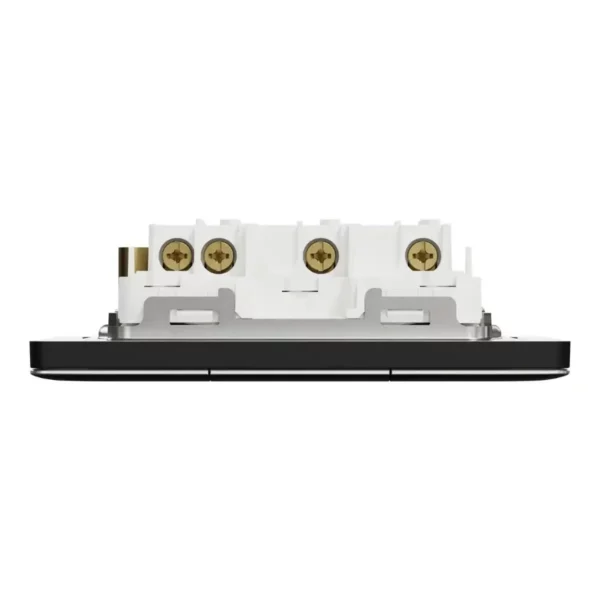 Schneider Switch, Unica X, 2 way, 16AX, 250V, 3 gangs, with LED,Jet Black ,NUX33_2N_JB - Image 6