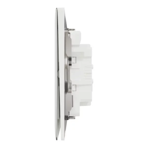 Schneider Switch, Unica X, 2 way, 16AX, 250V, 3 gangs, with LED, Painted White ,NUX33_2N_PW - Image 4