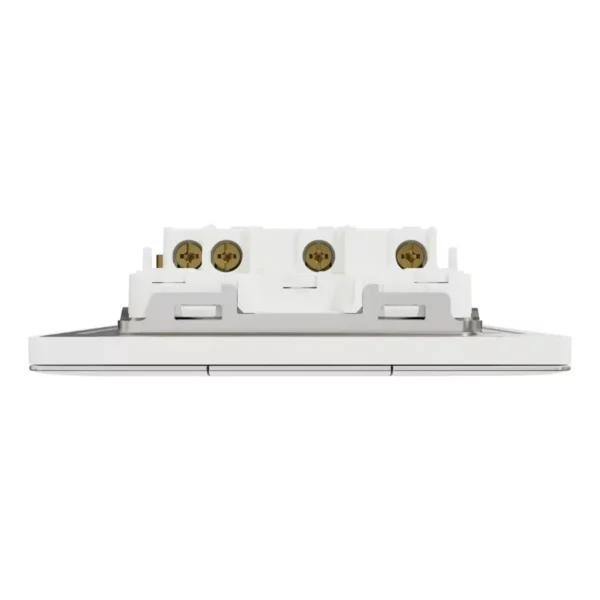 Schneider Switch, Unica X, 2 way, 16AX, 250V, 3 gangs, with LED, Painted White ,NUX33_2N_PW - Image 6