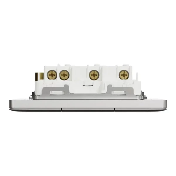 Schneider Switch, Unica X, 2 way, 16AX, 250V, 3 gangs, with LED, Stainless Steel ,NUX33_2N_SS - Image 6