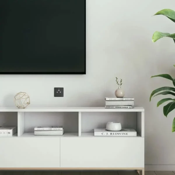 Schneider Master socket outlet, Unica X, with TV-SAT-R module,Jet Black ,NUX33SMATV_JB - Image 9