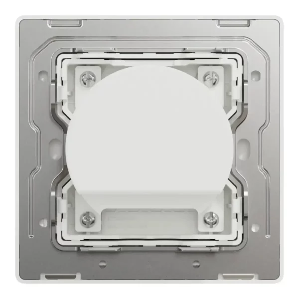 Schneider Master socket outlet, Unica X, with TV-SAT-R module, Stainless Steel ,NUX33SMATV_SS - Image 3