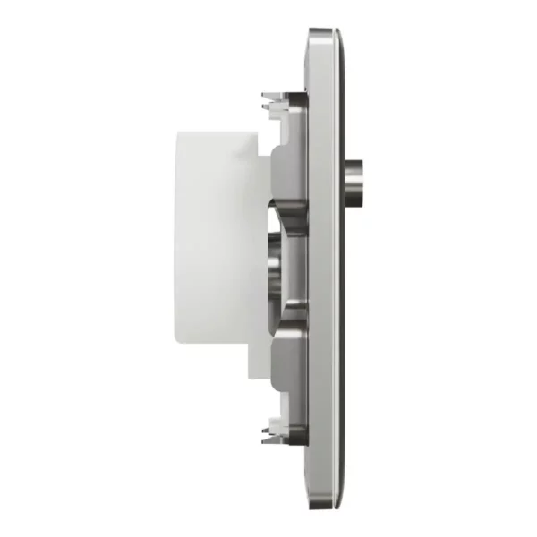 Schneider Master socket outlet, Unica X, with TV-SAT-R module, Stainless Steel ,NUX33SMATV_SS - Image 5