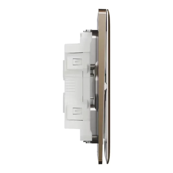 Schneider Switch, Unica X, 1 way, 16AX, 250V, 4 gangs, Dark Bronze ,NUX34_1_DB - Image 5