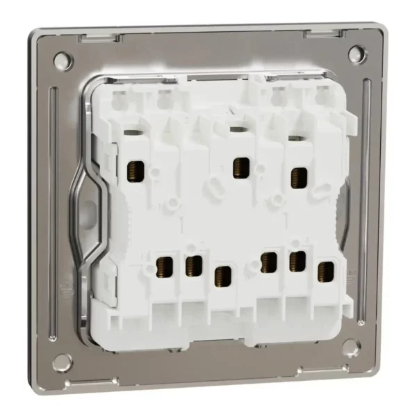 Schneider Switch, Unica X, 1 way, 16AX, 250V, 4 gangs, Dark Grey ,NUX34_1_DG - Image 8