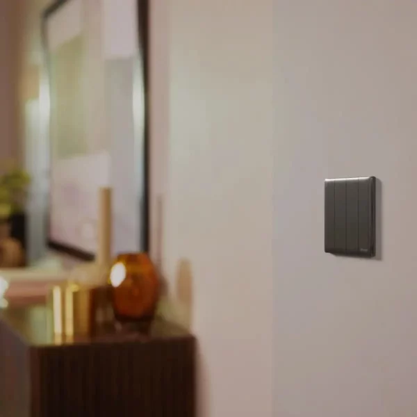 Schneider Switch, Unica X, 1 way, 16AX, 250V, 4 gangs, Dark Grey ,NUX34_1_DG - Image 9