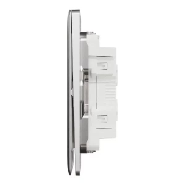 Schneider Switch, Unica X, 1 way, 16AX, 250V, 4 gangs, Stainless Steel ,NUX34_1_SS - Image 4
