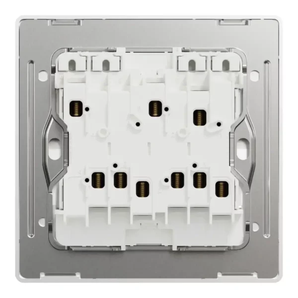 Schneider Switch, Unica X, 1 way, 16AX, 250V, 4 gangs, with LED, Antique Bronze ,NUX34_1N_AB - Image 3