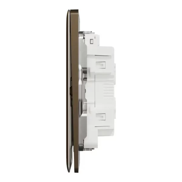 Schneider Switch, Unica X, 1 way, 16AX, 250V, 4 gangs, with LED, Antique Bronze ,NUX34_1N_AB - Image 4
