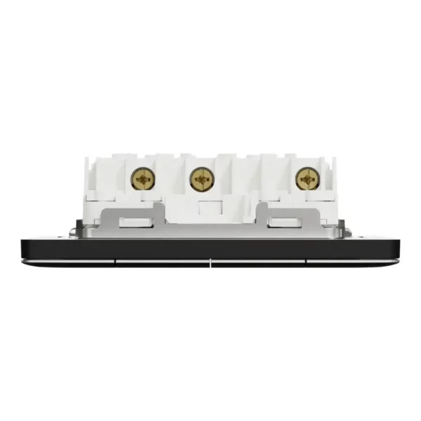 Schneider Switch, Unica X, 1 way, 16AX, 250V, 4 gangs, with LED,Jet Black ,NUX34_1N_JB - Image 6