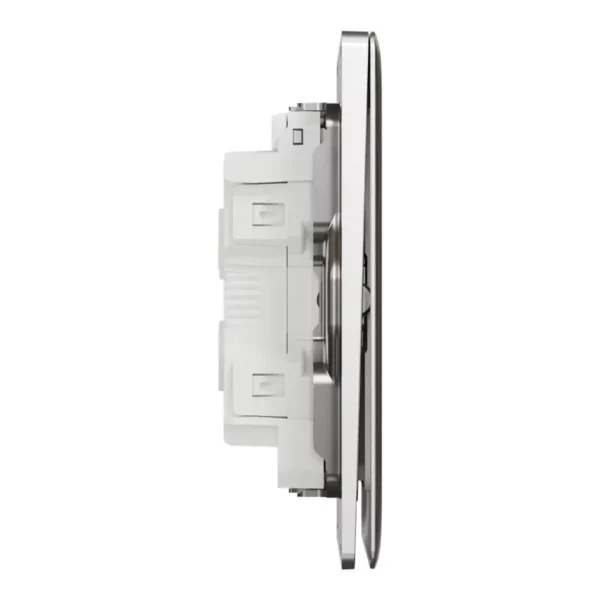 Schneider Switch, Unica X, 1 way, 16AX, 250V, 4 gangs, with LED, Stainless Steel ,NUX34_1N_SS - Image 5