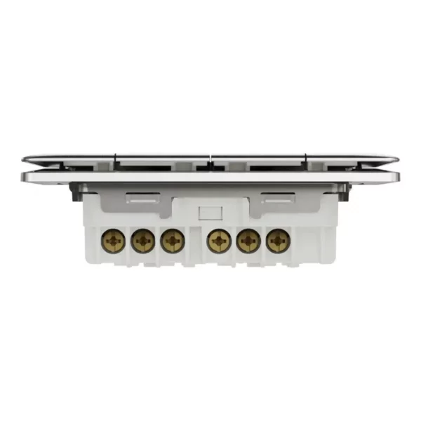 Schneider Switch, Unica X, 1 way, 16AX, 250V, 4 gangs, with LED, Stainless Steel ,NUX34_1N_SS - Image 7