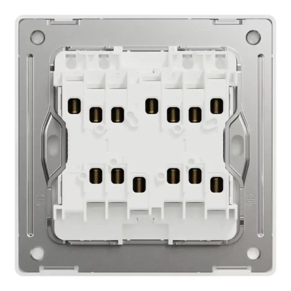 Schneider Switch, Unica X, 2 way, 16AX, 250V, 4 gangs, Dark Grey ,NUX34_2_DG - Image 3
