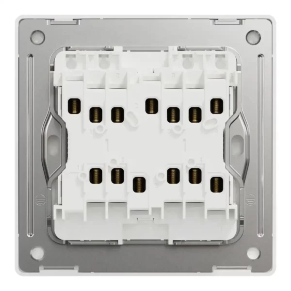Schneider Switch, Unica X, 2 way, 16AX, 250V, 4 gangs,Jet Black ,NUX34_2_JB - Image 3