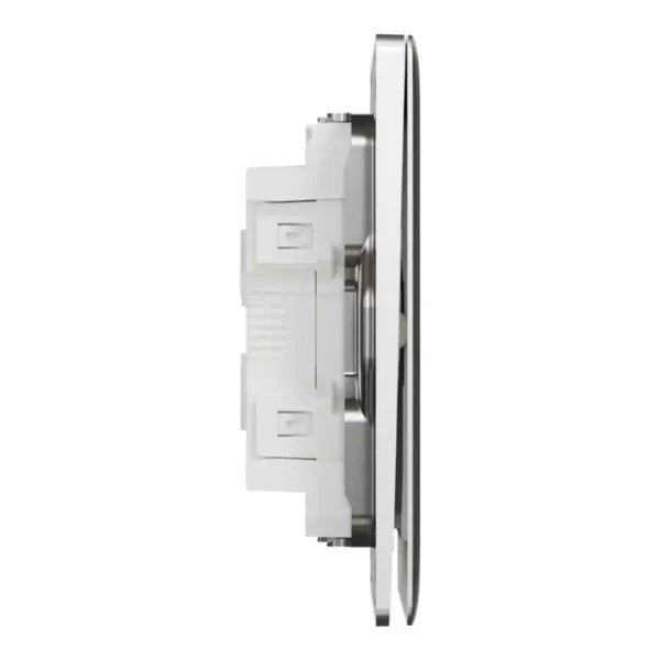 Schneider Switch, Unica X, 2 way, 16AX, 250V, 4 gangs, Stainless Steel ,NUX34_2_SS - Image 5