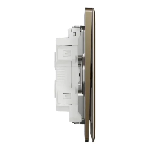 Schneider Switch, Unica X, 2 way, 16AX, 250V, 4 gangs, with LED, Antique Bronze ,NUX34_2N_AB - Image 5
