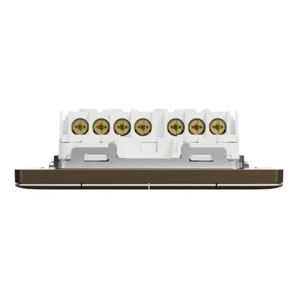 Schneider Switch, Unica X, 2 way, 16AX, 250V, 4 gangs, with LED, Antique Bronze ,NUX34_2N_AB - Image 6