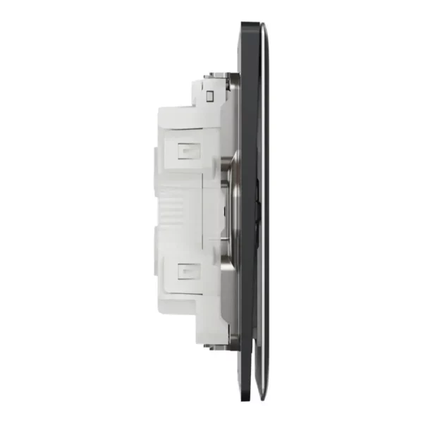Schneider Switch, Unica X, 2 way, 16AX, 250V, 4 gangs, with LED, Dark Grey ,NUX34_2N_DG - Image 5