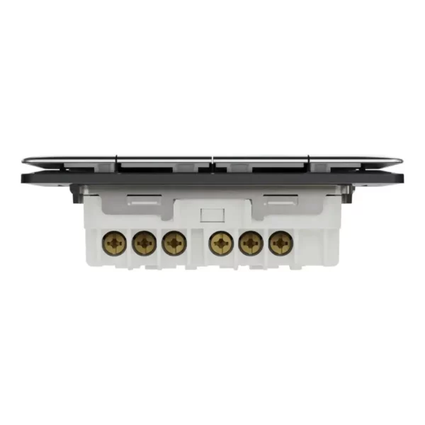 Schneider Switch, Unica X, 2 way, 16AX, 250V, 4 gangs, with LED, Dark Grey ,NUX34_2N_DG - Image 7
