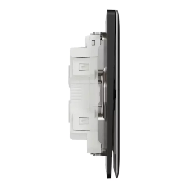 Schneider Switch, Unica X, 2 way, 16AX, 250V, 4 gangs, with LED,Jet Black ,NUX34_2N_JB - Image 5
