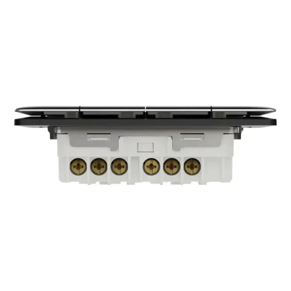 Schneider Switch, Unica X, 2 way, 16AX, 250V, 4 gangs, with LED,Jet Black ,NUX34_2N_JB - Image 7