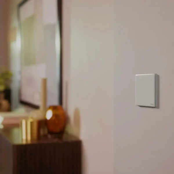 Schneider Switch, Unica X, 2 way, 16AX, 250V, 4 gangs, with LED, Painted White ,NUX34_2N_PW - Image 9